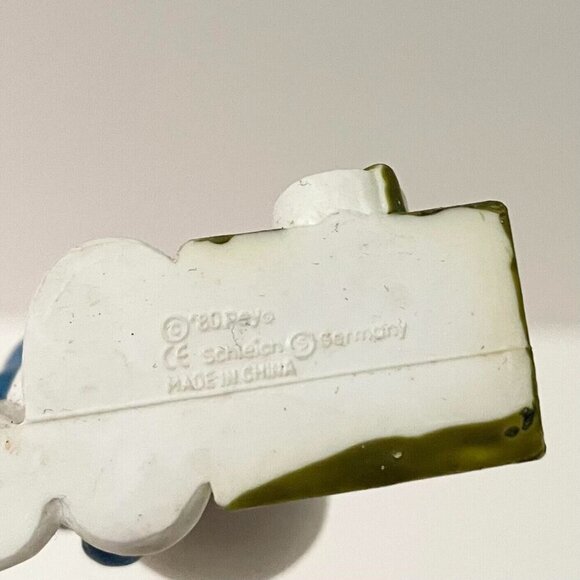 Vintage 1980 Smurfs Telephone Smurf Phone Figure Toy - Picture 7 of 12